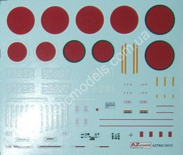 1/72 AZ model 7842 Yokosuka D4Y2 