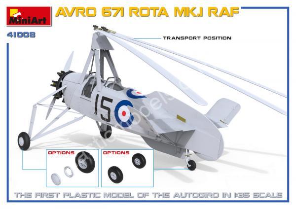 1/35 MiniArt 41008 Avro 671 Rota Mk.I RAF