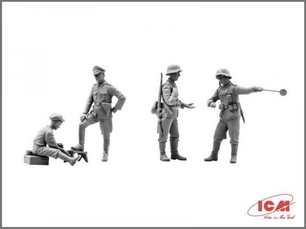 1/35 ICM 35561 German patrol (1939-1942)