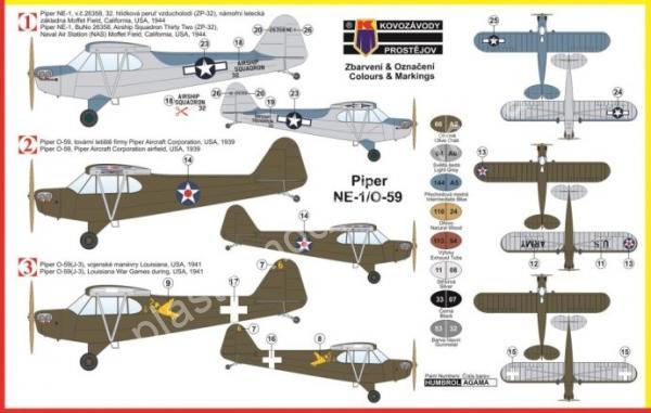 1/72 KPM 0044 Piper NE-1/O-59 Military version