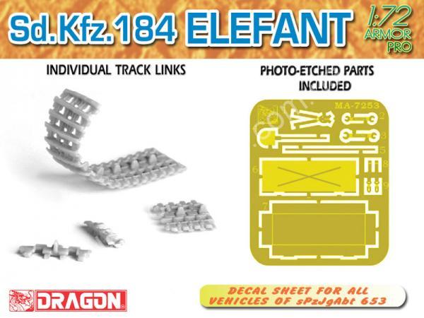 1/72 Dragon 7253 Sd.Kfz. 184 ELEFANT