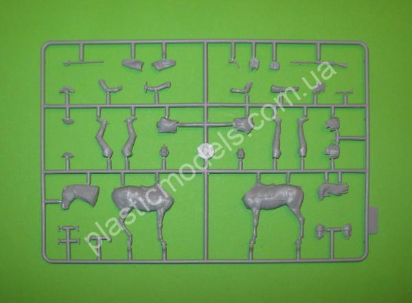 1/35 Master Box 35217 Indian Wars series, XVIII century. Kit No. 3
