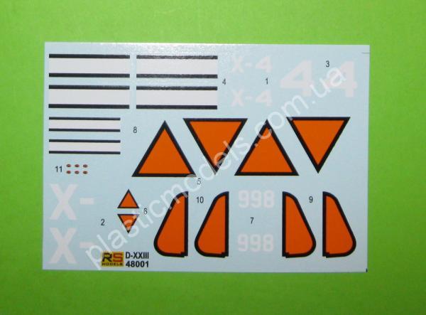 1/48 RS models 48001 D.XXIII Dutch WWII Fighter