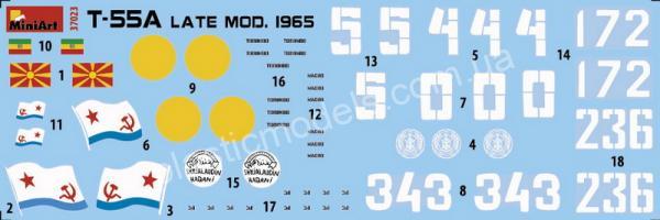 1/35 MiniArt 37023 T-55A Late Mod. 1965