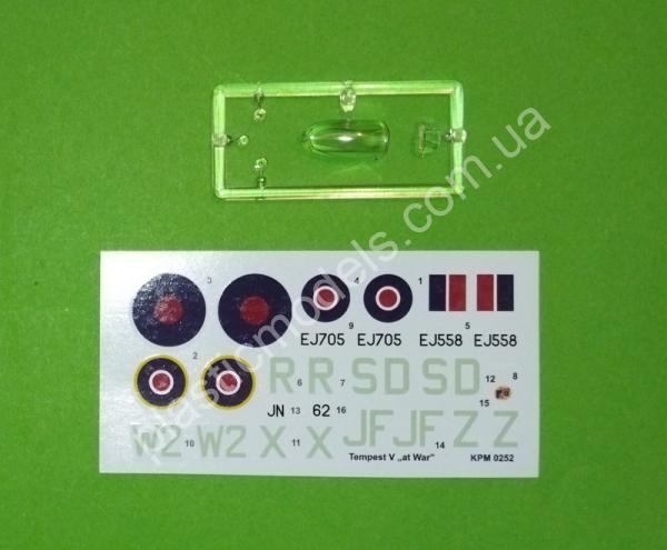 1/72 Kovozavody Prostejov 0252 Hawker Tempest Mk.V „At war“