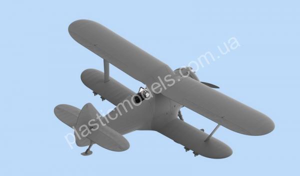 1/72 ICM 72075 I-153, Finnish Air Force Fighter (winter version)