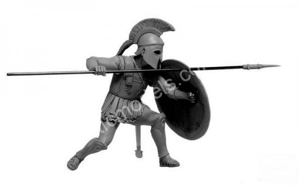 1/32 Master Box 32011 Greco-Persian Wars Series. Hoplite. Kit № 1