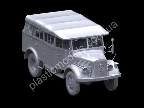 1/35 ICM 35529 L1500A Soft Top, WWII German Personnel Car