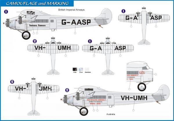 1/144 AZ model 14403  Avro 618 Ten, Imperial Airways