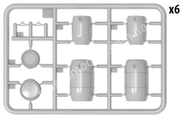 1/35 MiniArt 35590 Plastic Barrels & Cans