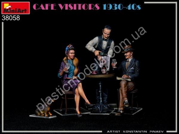 1/35 MiniArt 38058 Cafe Visitors 1930-40s