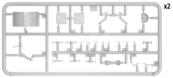 1/35 MiniArt 39019 Austin 1918 Pattern. Japanese Service. (Interior Kit)