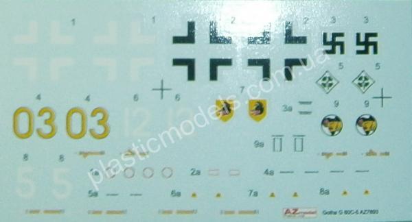 1/72 AZ model 7893 Gotha P.60C-5 Luftwaffe 46