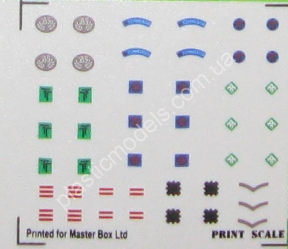 1/35 Master Box 3512 British troops, Сaen, 1944