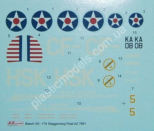 1/72 AZ model 7891 Beech SD-17S 