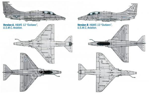 1/72 Italeri 165 OA-4M Skyhawk II