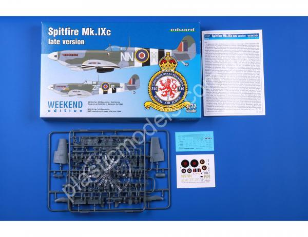 1/72 Eduard 7431 Spitfire Mk. IXc late version