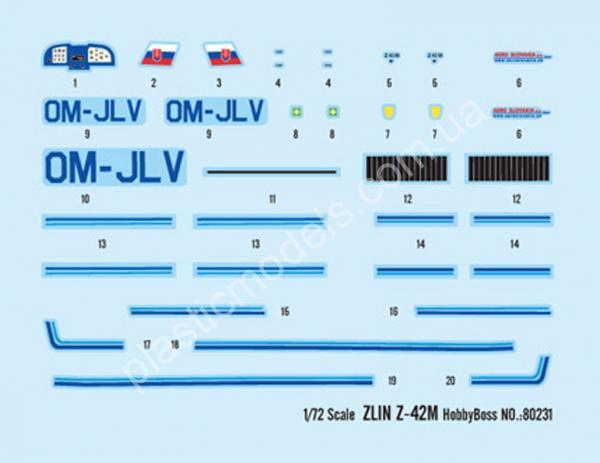 1/72 HobbyBoss 80231 ZLIN Z-42M