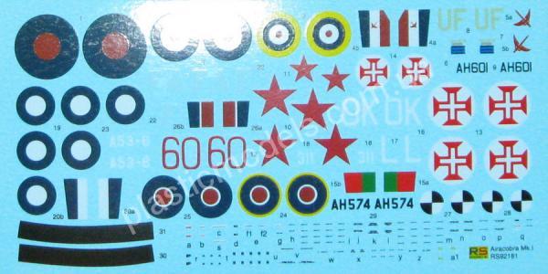 1/72 RS models 92181 Airacobra I/P-400