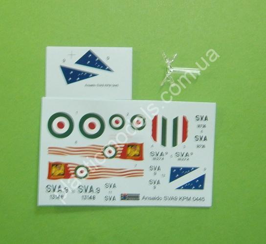 1/72 Kovozavody Prostejov 0445 Ansaldo S.V.A.9 “Italian Eagles”
