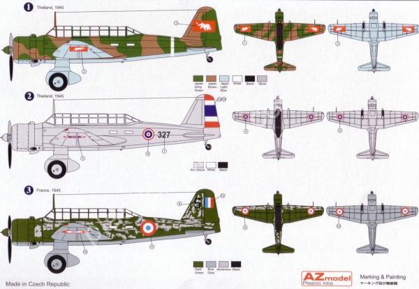 1/72 AZ model 7360 Mitsubishi Ki-30 