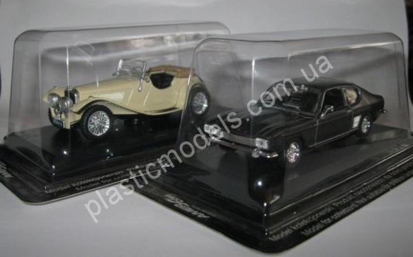 1/43 Легендарные автомобили №2 Jaguar SS100 + Ford cari
