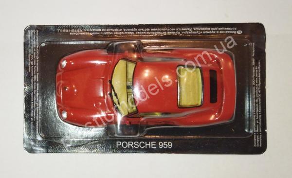 1/43 Суперкары лучшие автомобили мира №55 Porsche 959