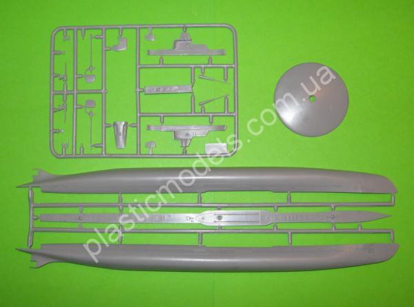 1/350 Mikro Mir 350-003 Пластиковая модель подлодки K-21