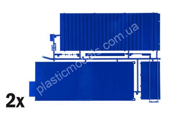 1/24 Italeri 3951 40’ Container Trailer