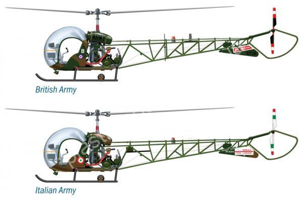 1/48 Italeri 857 Bell OH-13S Sioux