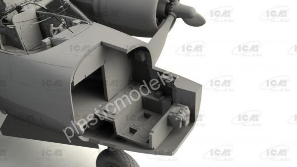 1/48 ICM 48283 Douglas A-26С-15 Invader American Bomber