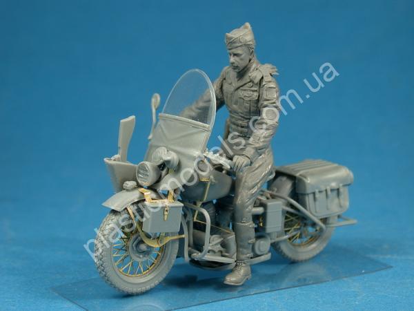 1/35 MiniArt 35168 U.S. Military Policemen w/Motorcycle