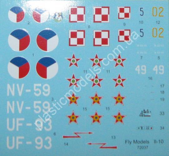 1/72 FLY 72037 Ilyushin Il-10 Post war service