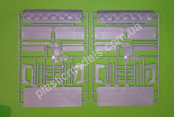 1/35 Master Box 35174 The trench. WWI & WWII era