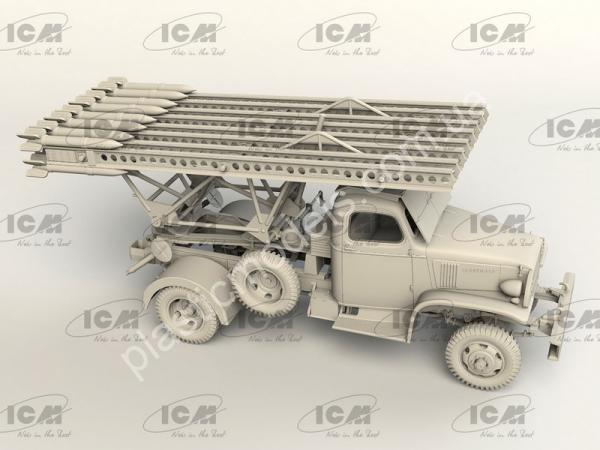 1/35 ICM 35595 BM-13-16 on G7107 base