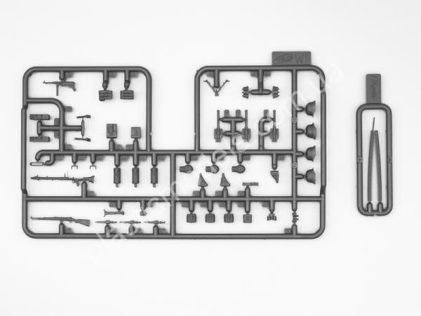 1/35 ICM 35588 G7107 in German Service with infantry