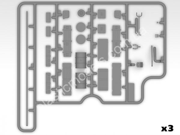 1/48 ICM 48409 Luftwaffe Airfield Equipment