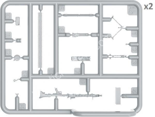1/35 MiniArt 35250 German Machineguns Set