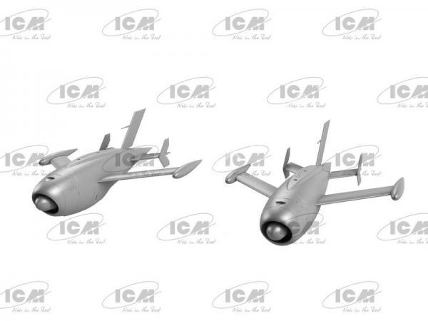 1/48 ICM 48402 Американський безпілотник KDA-1 (Q-2A)