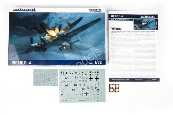 1/72 Eduard 7465 Messerschmitt Bf 110 G-4