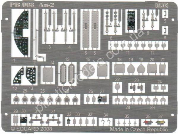 1/72 Bilek Pb 008 An-2 Photo etched