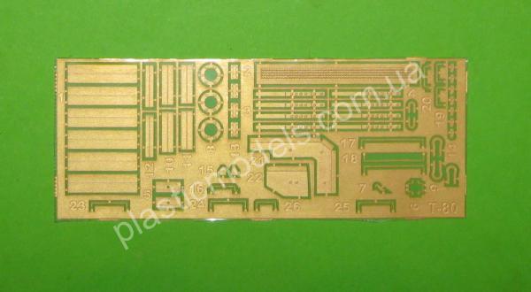 1/48 Mikro Mir 48-009 Т-80 – советский легкий танк