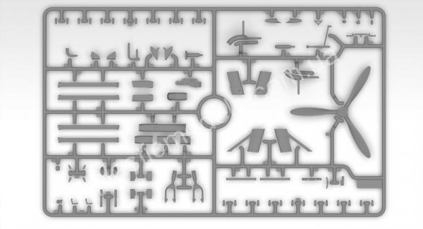 1/32 ICM 32020 CR. 42 Falco Italian Fighter