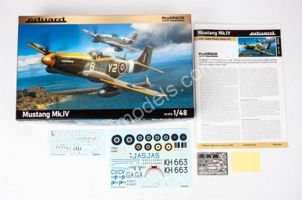1/48 Eduard 82104 Mustang Mk. IV