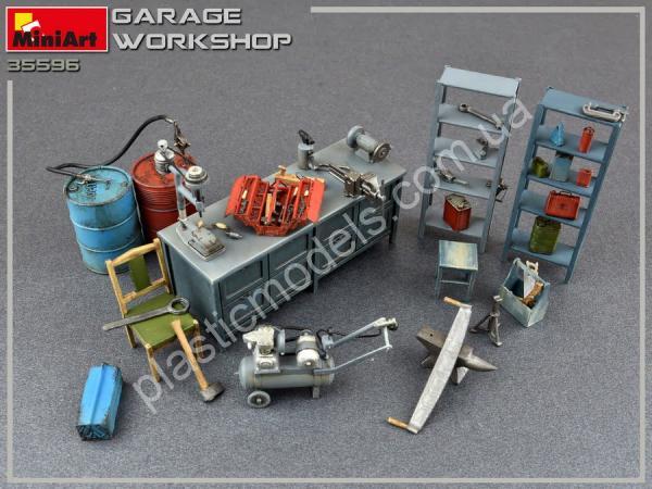 1/35 MiniArt 35596 Garage Workshop