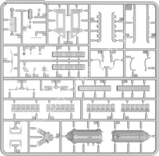 1/35 MiniArt 37010 Tiran 4 Early Type. Interior Kit