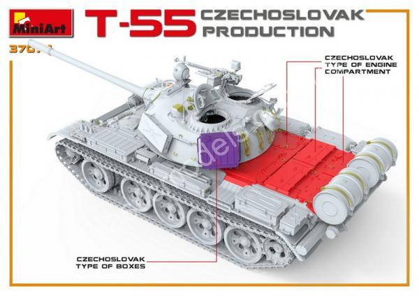 1/35 MiniArt 37074 T-55 Czechoslovak Production
