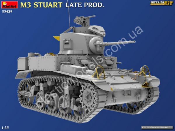 1/35 MiniArt 35429 M3 Stuart Late Prod. Interior Kit