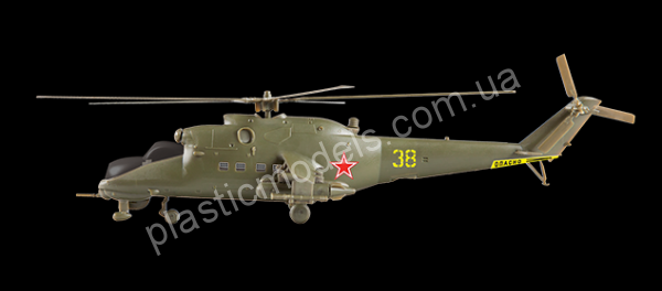 1/144 Zvezda 7403 Советский ударный вертолет Ми-24