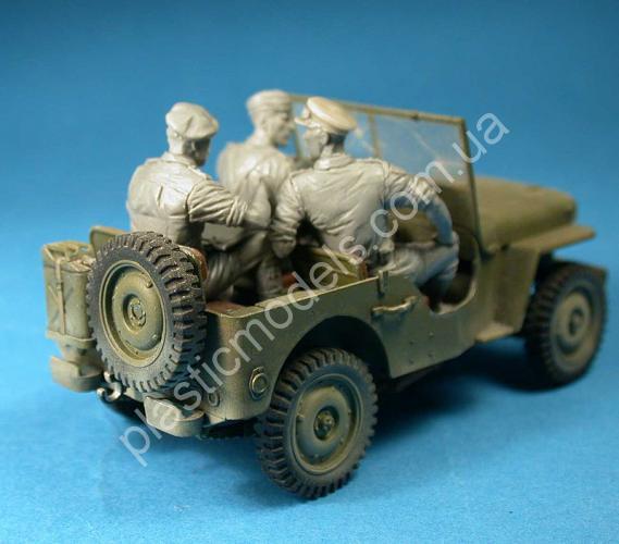 1/35 MiniArt 35051 Britis Jeep crew